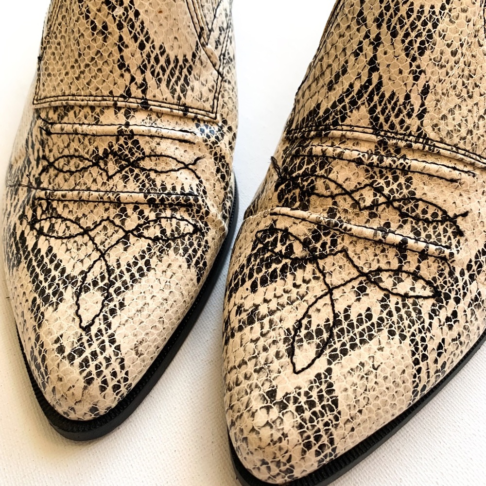 Chilis snake skin booties s8 - Picture 7 of 10